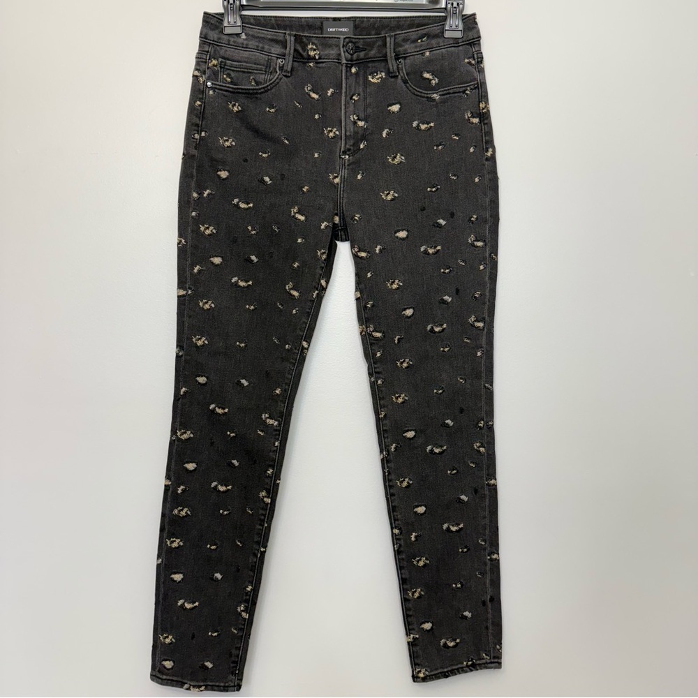 Free People x DRIFTWOOD Gizelle Mid Rise Cropped Girlfriend Jeans sz 29 - Picture 5 of 14